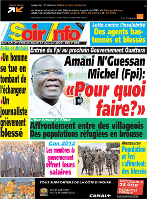 Soir Info N° 5198