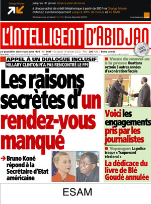 L’intelligent d’Abidjan N° 2444