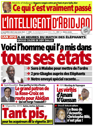 L’intelligent d’Abidjan N° 2445