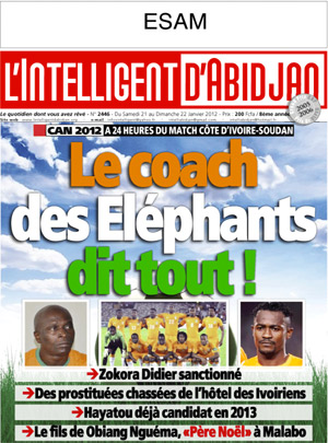 L’intelligent d’Abidjan N° 2446