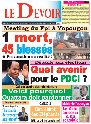 Le Devoir N° 12