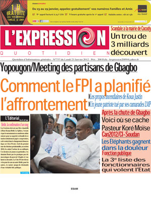 L’expression N° 737