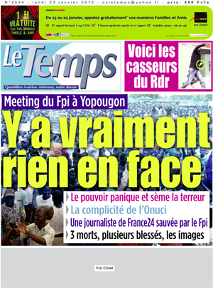 Le Temps N° 2534