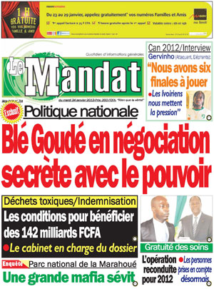Le Mandat N° 704