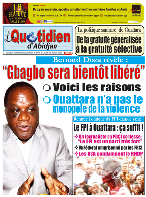 Le Quotidien d’Abidjan N° 524