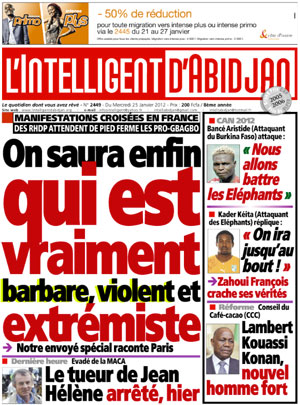 L’intelligent d’Abidjan N° 2449