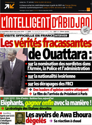 L’intelligent d’Abidjan N° 2450