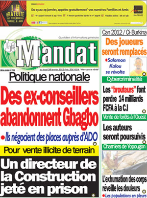 Le Mandat N° 706