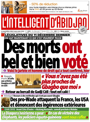 L’intelligent d’Abidjan N° 2455
