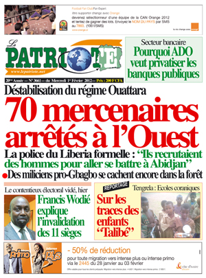 Le Patriote N° 3661