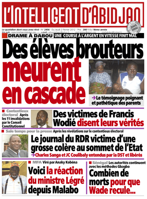 L’intelligent d’Abidjan N° 2456