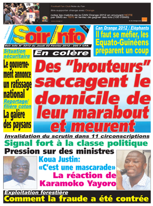 Soir Info N° 5212