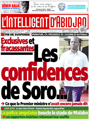 L’intelligent d’Abidjan N° 2458