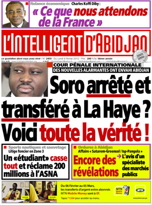 L’intelligent d’Abidjan N° 2459