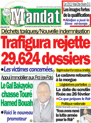 Le Mandat N° 719