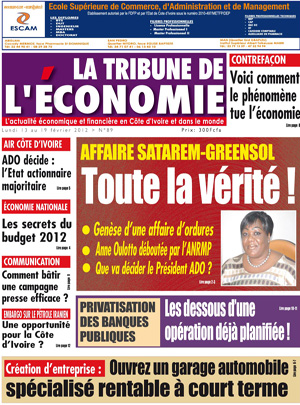 La Tribune de l’Economie N° 89