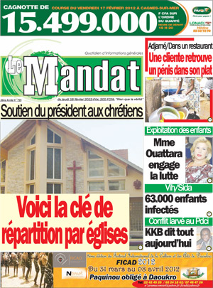 Le Mandat N° 723