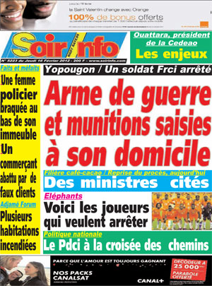 Soir Info N° 5223