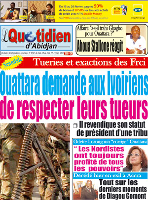 Le Quotidien d’Abidjan N° 545
