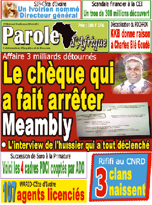 Parole d’Afrique N° 30