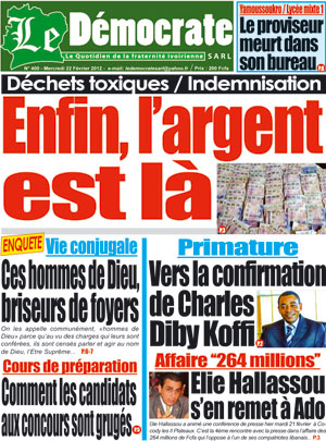 Le Democrate N° 400