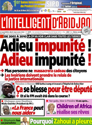 L’intelligent d’Abidjan N° 2475