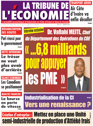 La Tribune de l’Economie N° 91