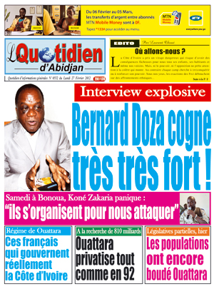 Le Quotidien d’Abidjan N° 552