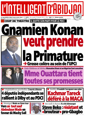 L’intelligent d’Abidjan N° 2476