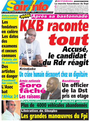Soir Info N° 5232