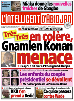 L’intelligent d’Abidjan N° 2477