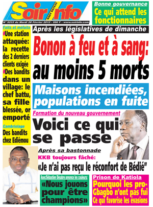 Soir Info N° 5233