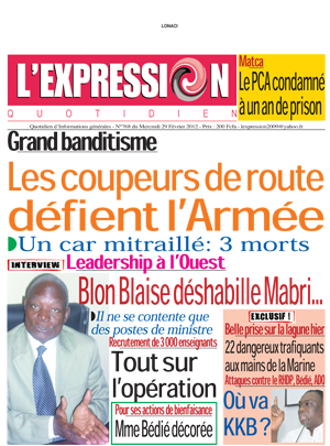 L’expression N° 768