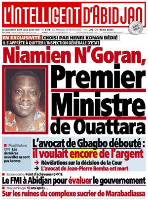 L’intelligent d’Abidjan N° 2478