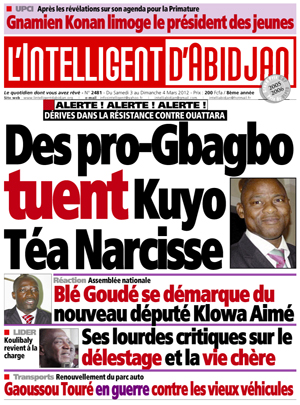 L’intelligent d’Abidjan N° 2481