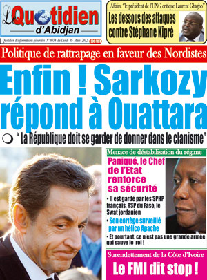 Le Quotidien d’Abidjan N° 558