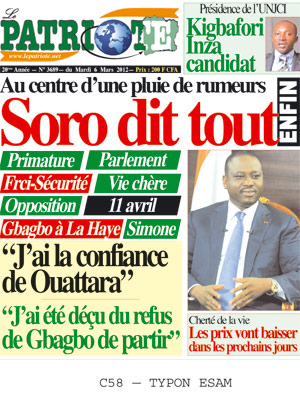 Le Patriote N° 3689