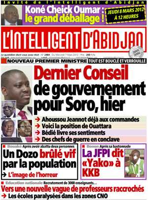 L’intelligent d’Abidjan N° 2484