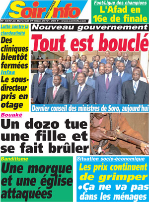 Soir Info N° 5240