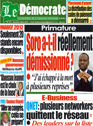 Le Democrate N° 412