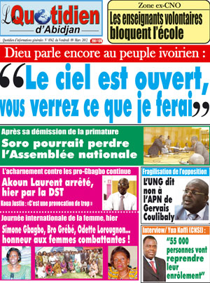 Le Quotidien d’Abidjan N° 562