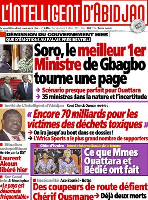 L’intelligent d’Abidjan N° 2486