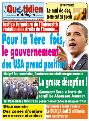 Le Quotidien d’Abidjan N° 566