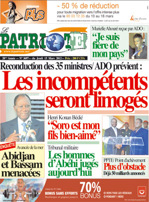 Le Patriote N° 3697