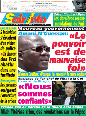 Soir Info N° 5247