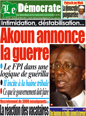 Le Democrate N° 421