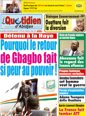 Le Quotidien d’Abidjan N° 573