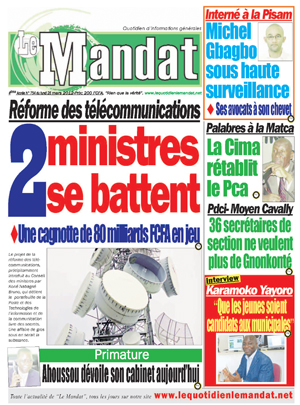 Le Mandat N° 754