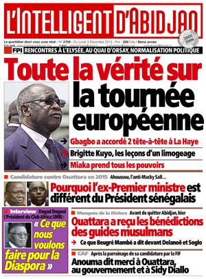 L’intelligent d’Abidjan N° 2704
