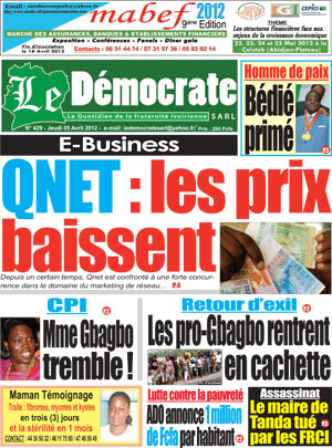 Le Democrate N° 429